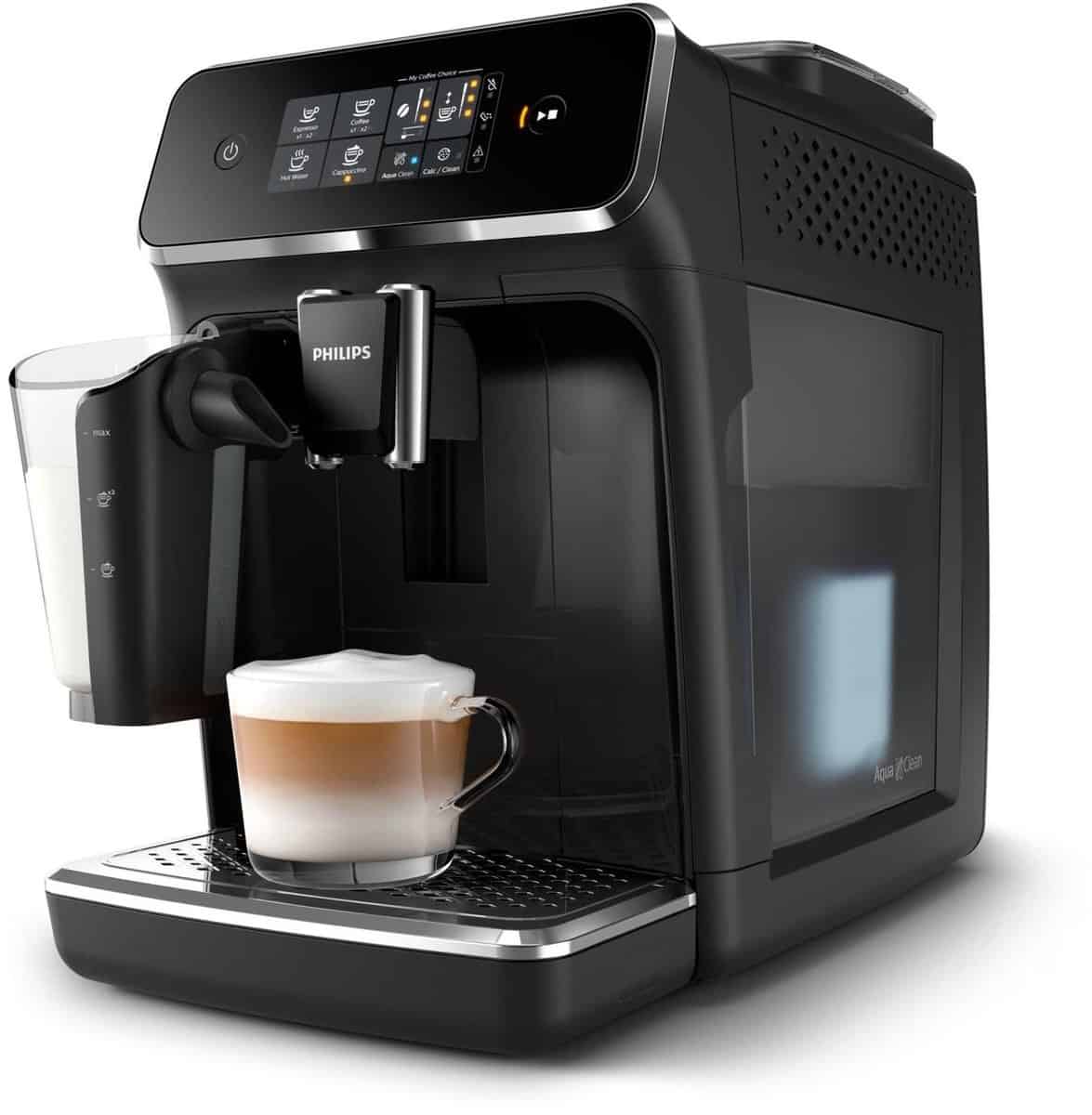 Philips 2200 serie EP2231/40 LatteGo 1 Philips 2231 40 Zwart RVS LatteGo