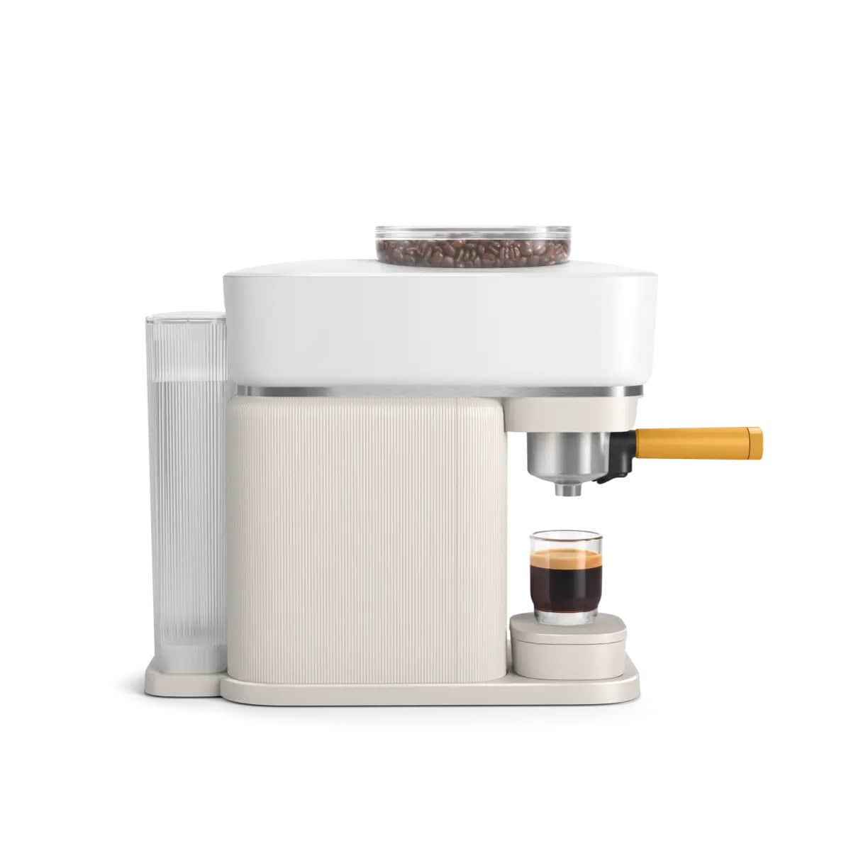 Philips Baristina BAR300/03 Wit - Geel portafilter 2 Philips Baristina wit geel portafilter 2