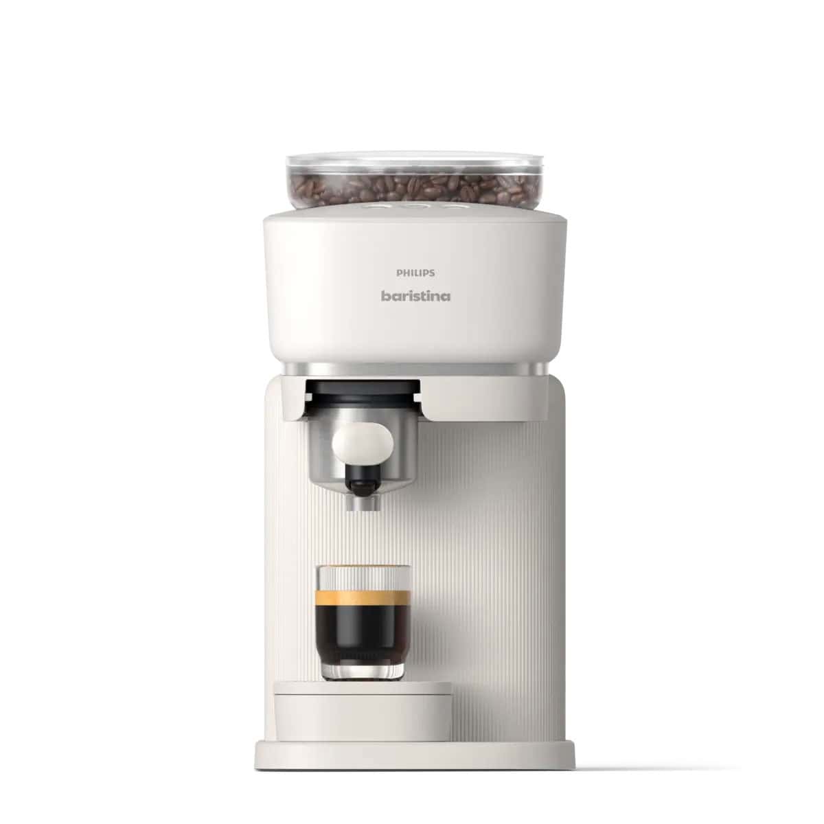 Philips Baristina Wit - Wit portafilter 1 Philips Baristina wit wit portafilter