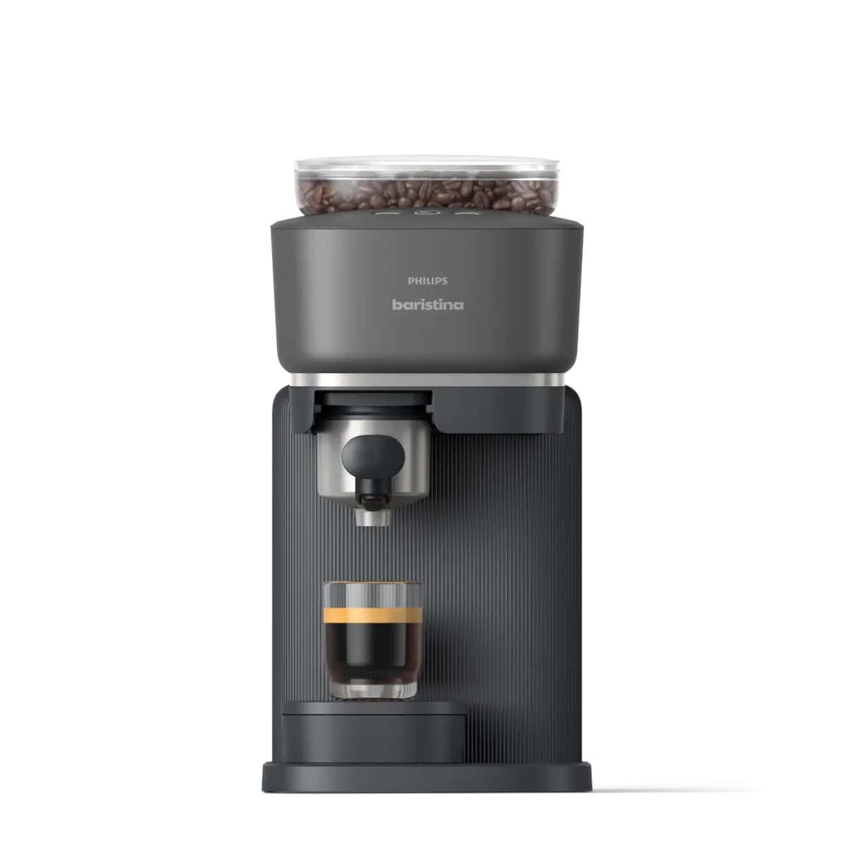 Philips Baristina Zwart - Zwart portafilter 1 Philips Baristina zwart zwart portafilter