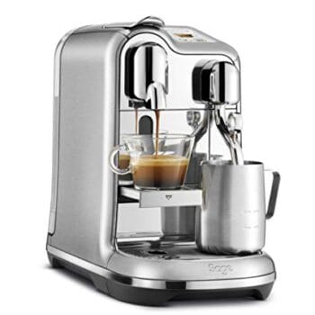 Sage Appliances SNE900 the Creatista Pro, Nespresso machine, Brushed Stainless Steel