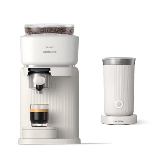 Philips Baristina Wit met melkopschuimer 1 DeLonghi La Specialista Arte Evo Titanium EC9255.T
