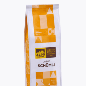 Hoogwaardige Crème Schümli koffiebonen voor een rijke en volle smaak, ideaal voor espressomachines en koffieliefhebbers die kwaliteit zoeken.