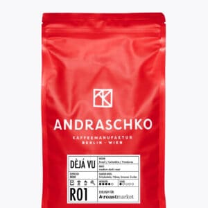 Koffiebonen van Andraschko, 250 gram, vers en aromatisch, perfect voor het maken van espresso en andere koffievarianten.